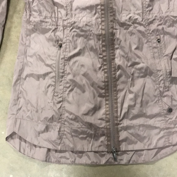 Spring or Fall Jacket (with built in hoody) by Kyodan, size L, color purple grey - Picture 3 of 11